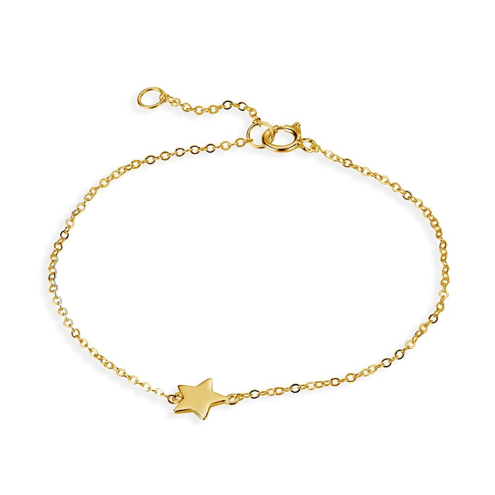 Fine Star Bracelet - Gold