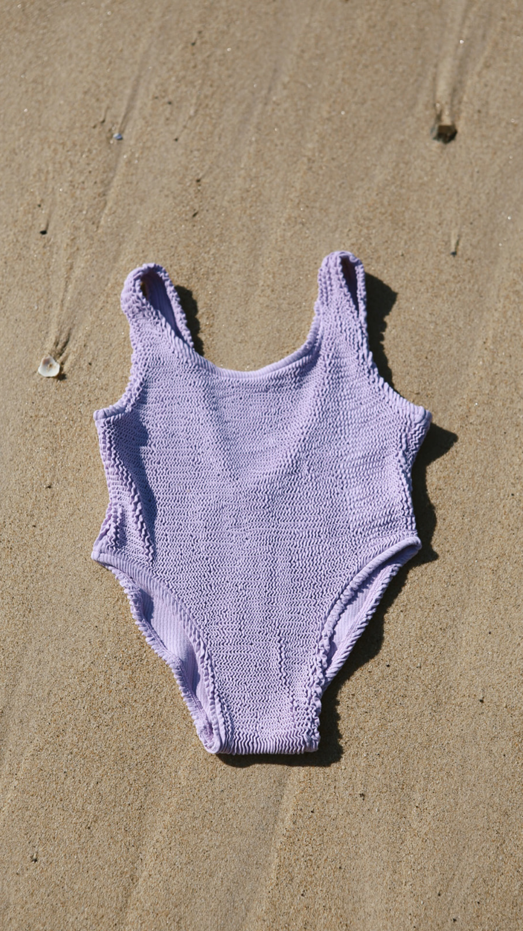 Crinkle Swimsuit - Lucy Lilac