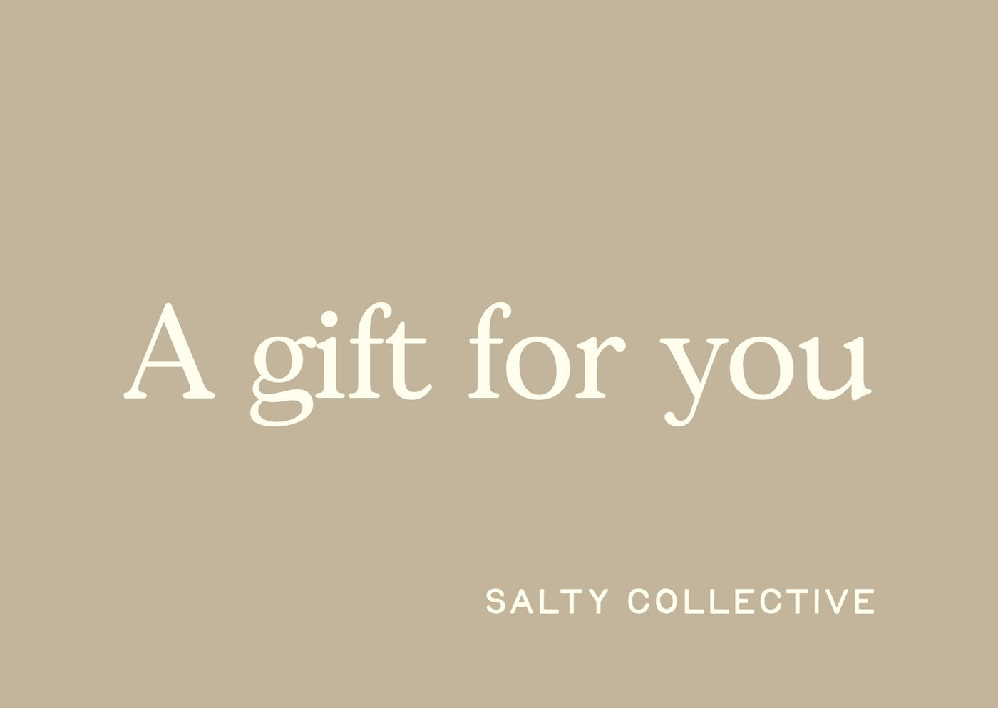 Salty Collective Gift Card