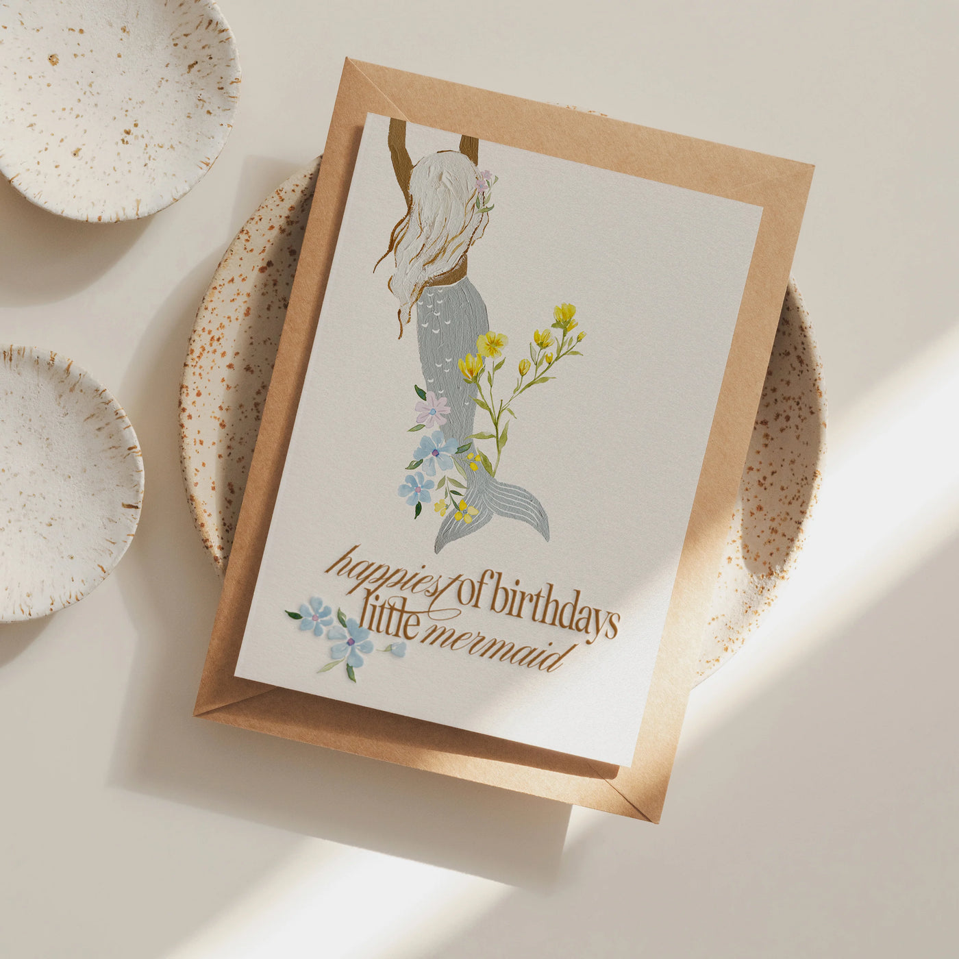 Greeting Card - Little Mermaid