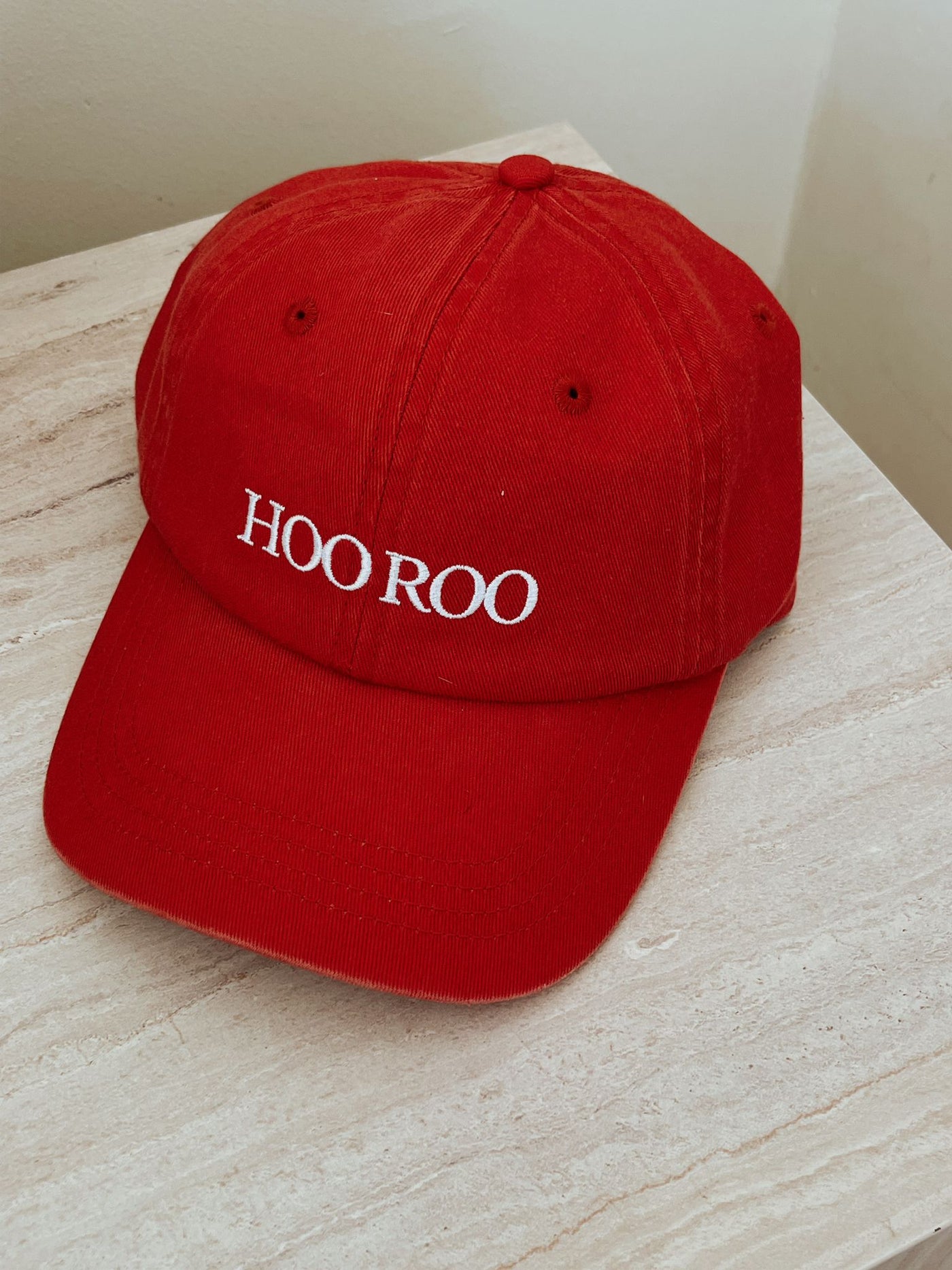 Hoo Roo Cap - Vintage Red