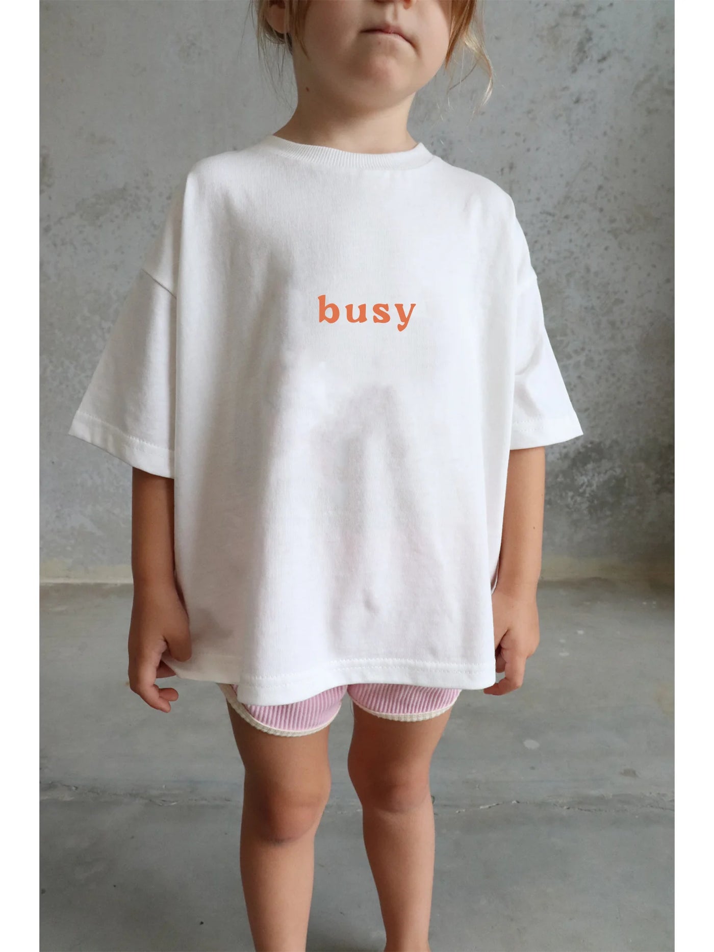 Busy Tee - Rose