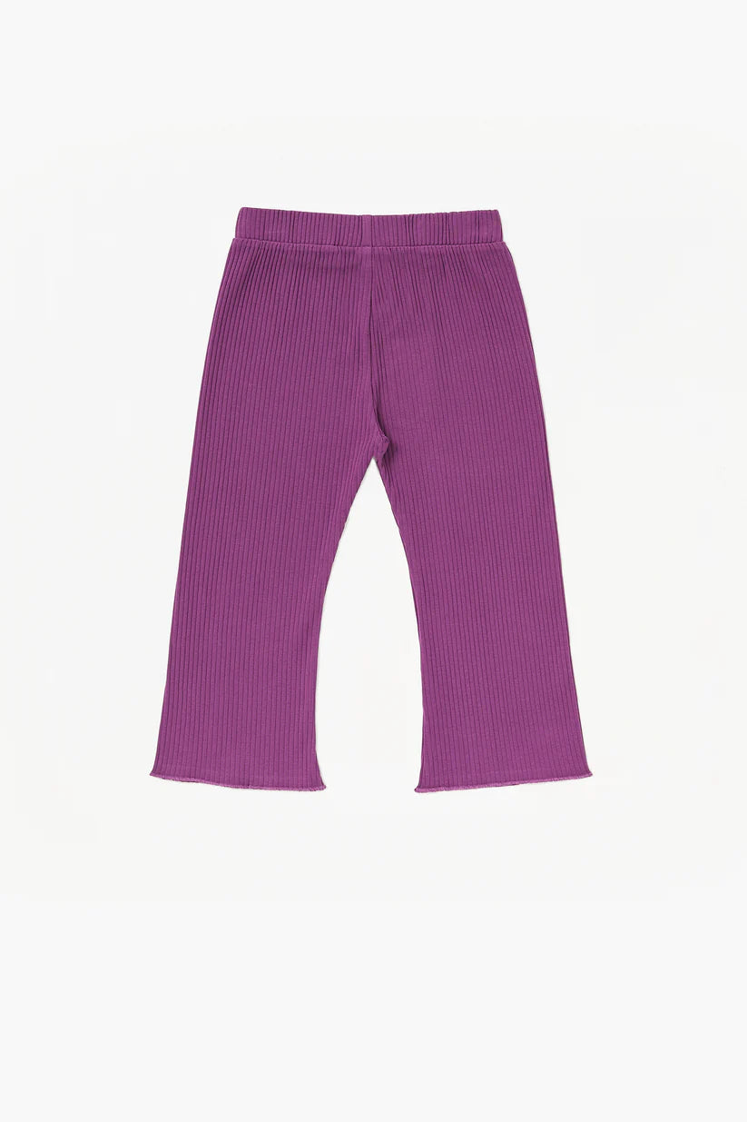 Lolly Wide Leg Pant - Berry Nice