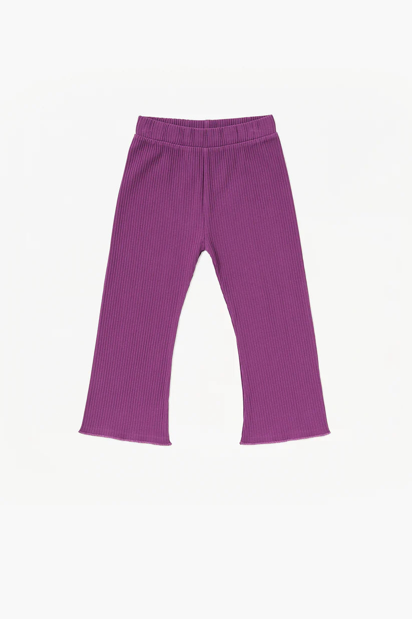 Lolly Wide Leg Pant - Berry Nice