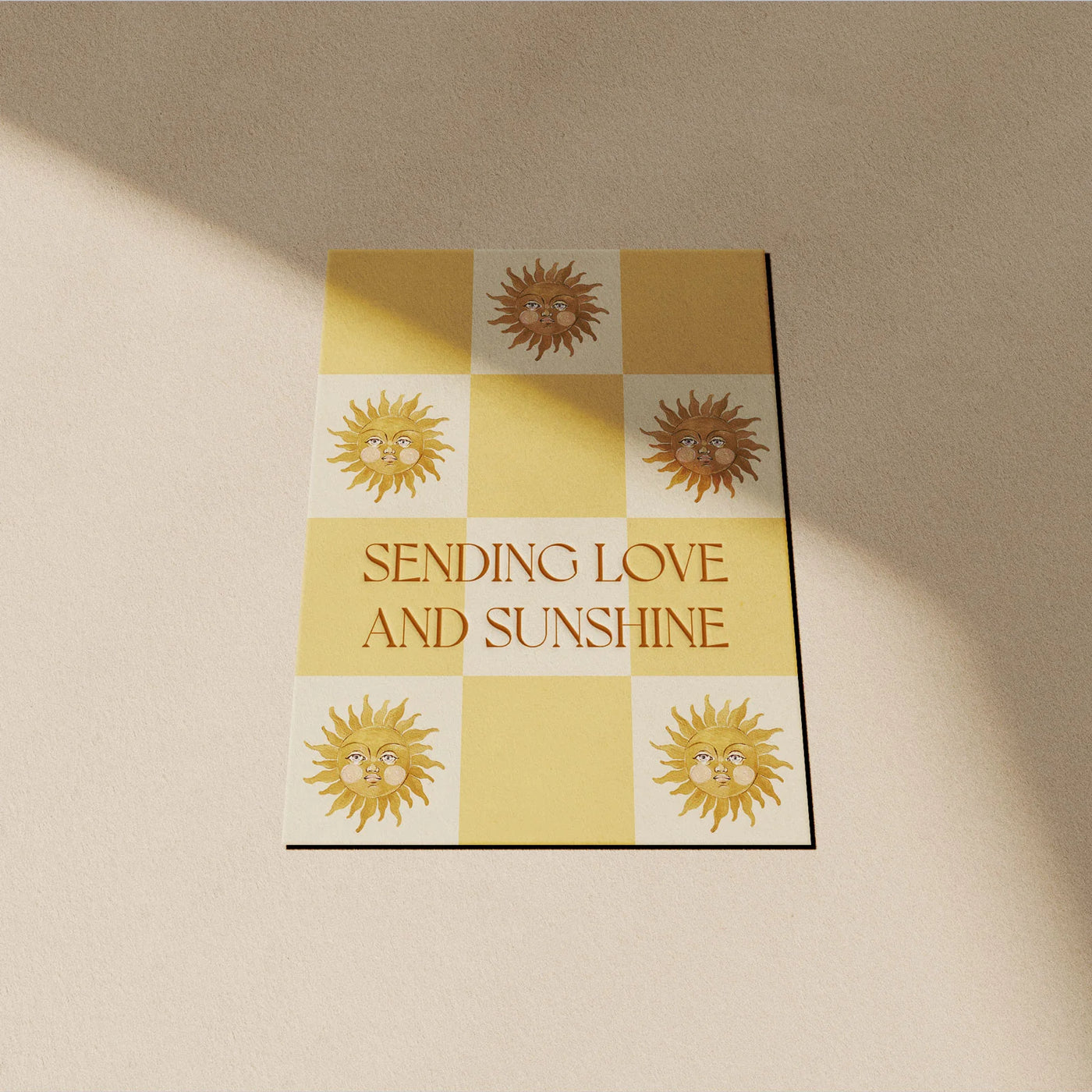 Greeting Card - Sending Love and Sunshine