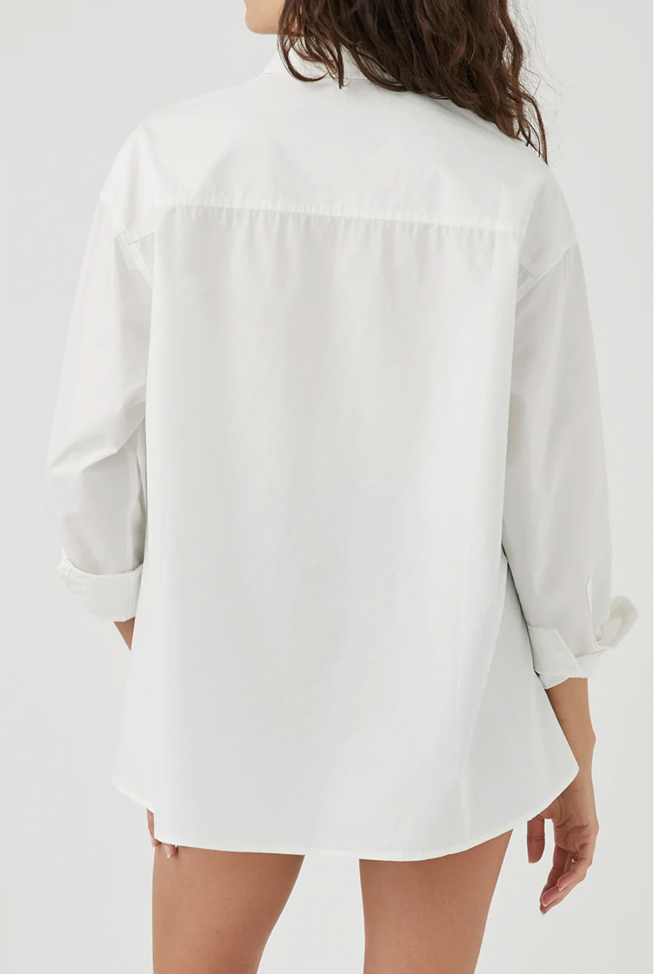 Dylan Long Sleeve Shirt - Cloud (Final Sale)