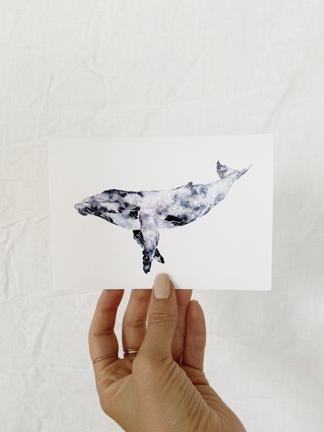 Greeting Card - Galactic Whale